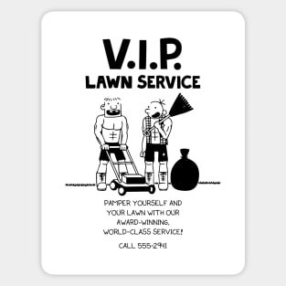 Wimpy Kid Lawn Service Sticker